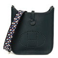 Taurillon Clemence Zigzag Evelyne TPM Vert Cypress Black Deep Bleu