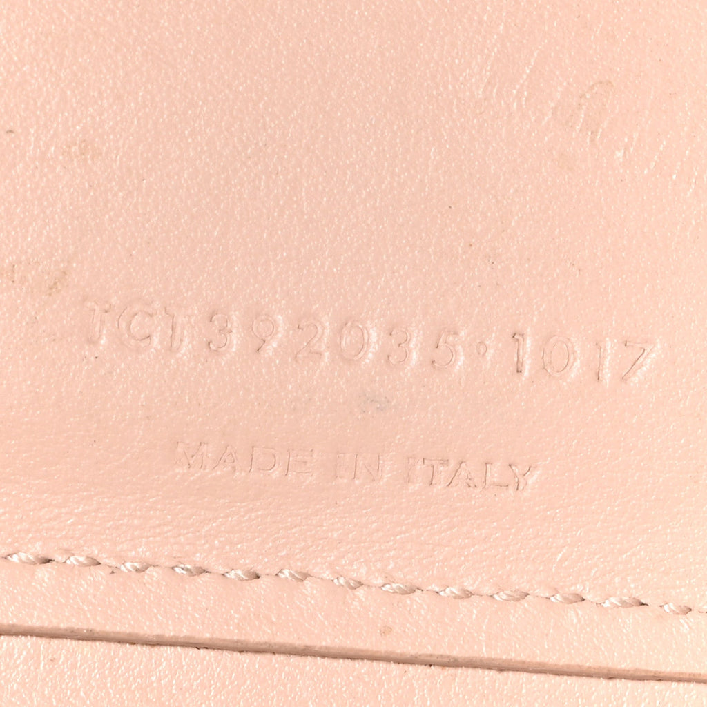 Calfskin Crocodile Embossed Nano Sac De Jour Marble Pink