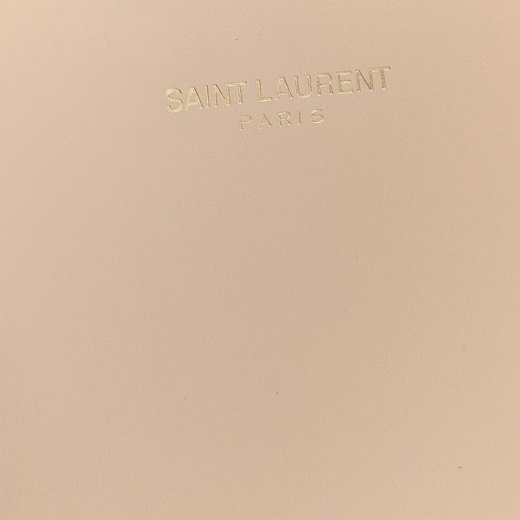 Calfskin Classic Monogram Double Face Tote Nude Powder