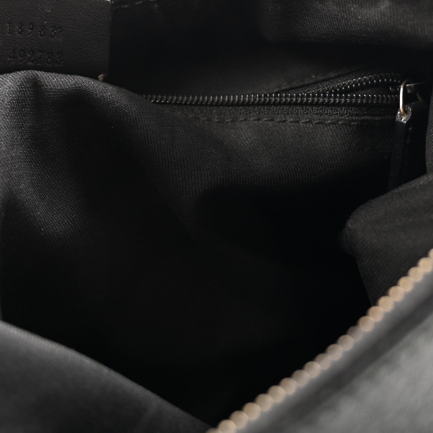 Monogram Large D Ring Hobo Black