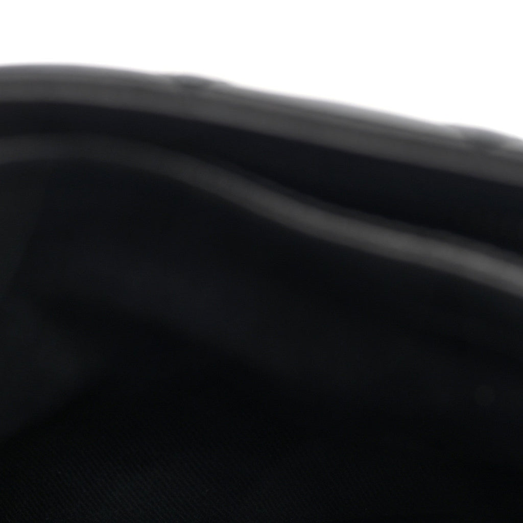 Lambskin Quilted Crossbody Bag Black