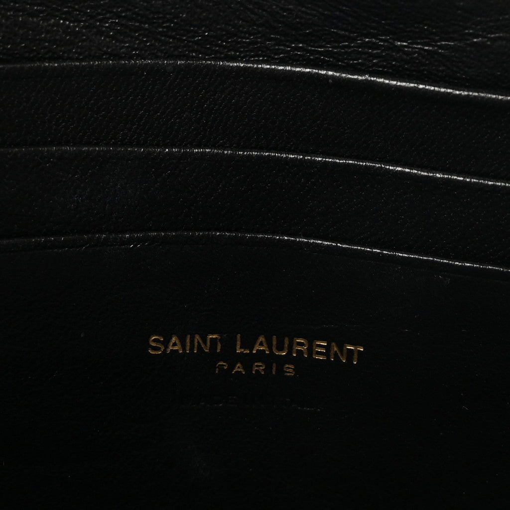 Grain De Poudre Matelasse Monogram Mini Lou Camera Bag Black