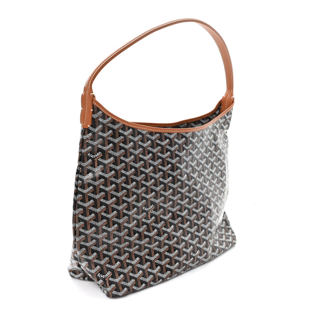 Goyardine Boheme Hobo Black Gold
