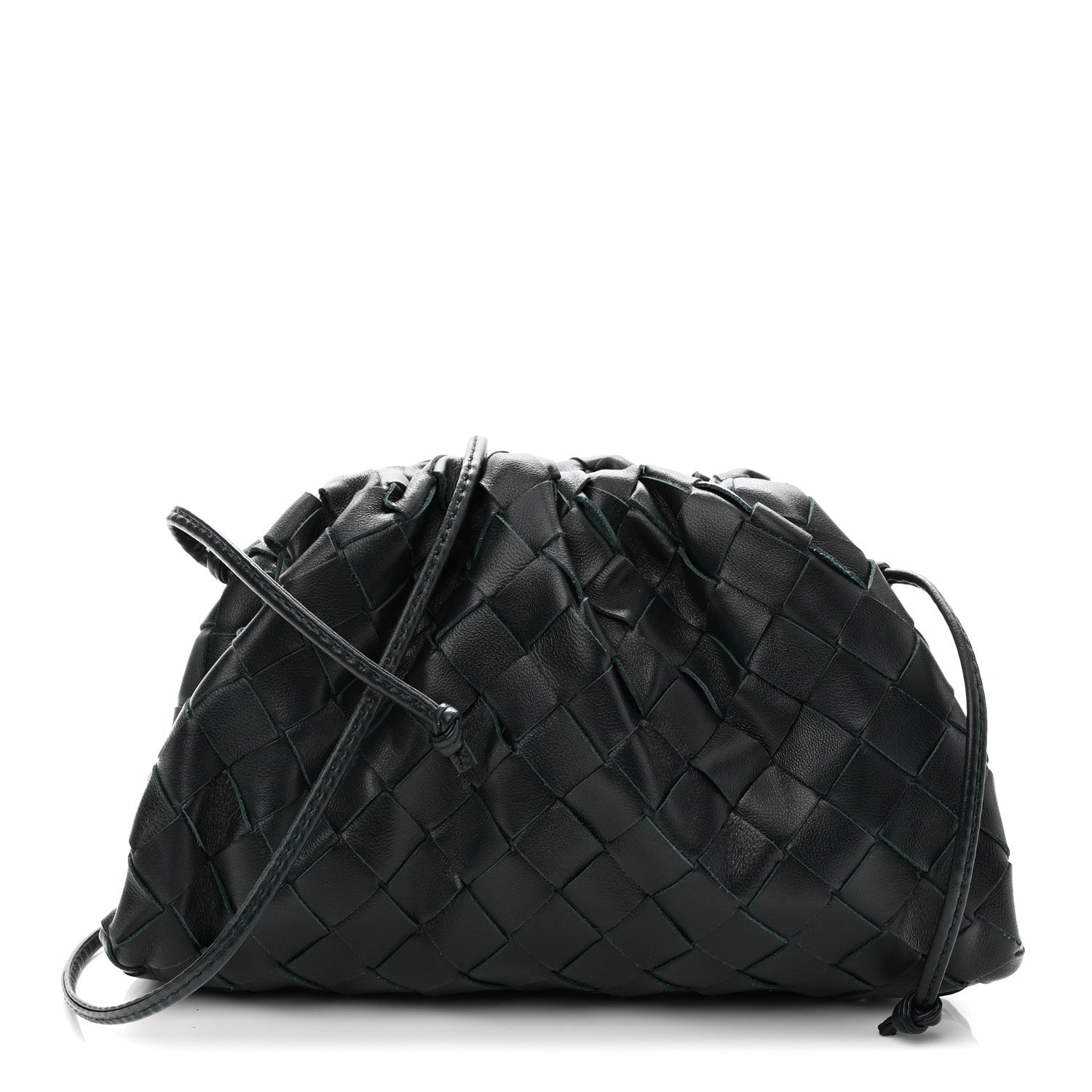 Nappa Intrecciato The Mini Pouch Raintree