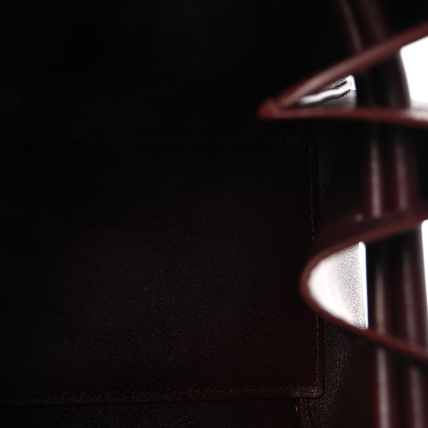 Supple Calfskin Small Madrid Bag Dark Burgundy