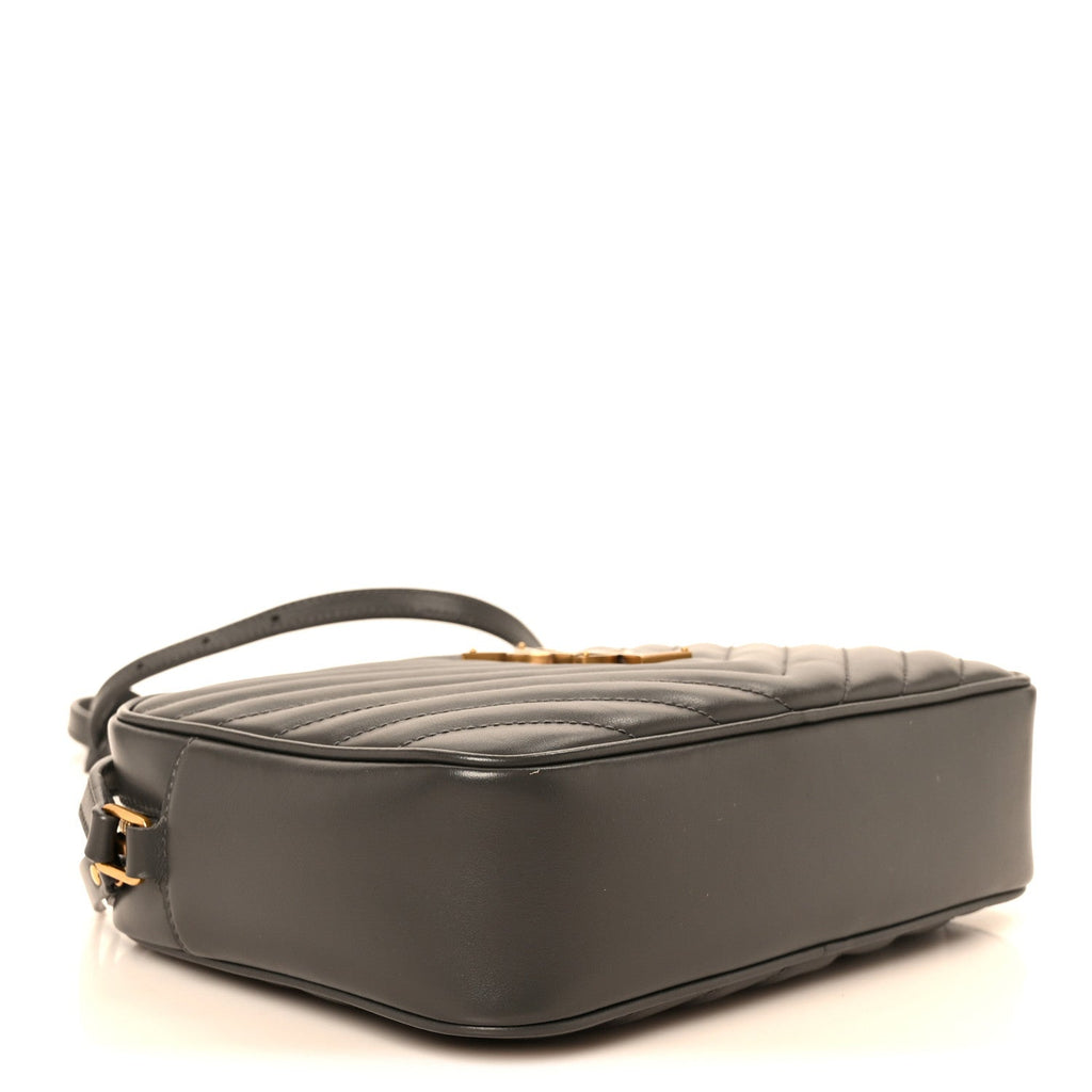 Calfskin Matelasse Monogram Lou Camera Bag Storm