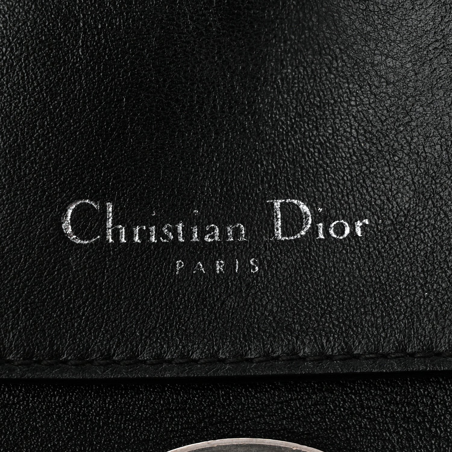 Smooth Calfskin Tri-Color Small Be Dior Flap Black Blue Red
