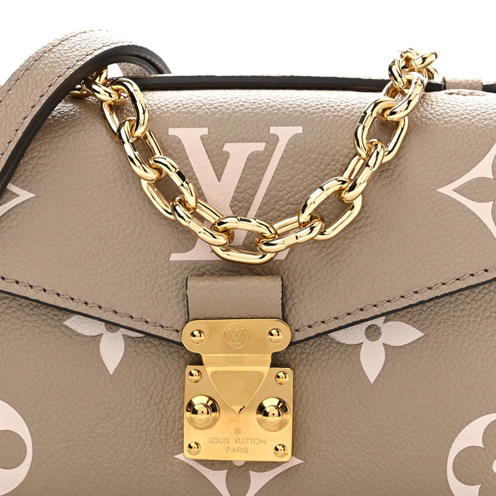 Empreinte Monogram Giant Pochette Metis East West Tourterelle Creme