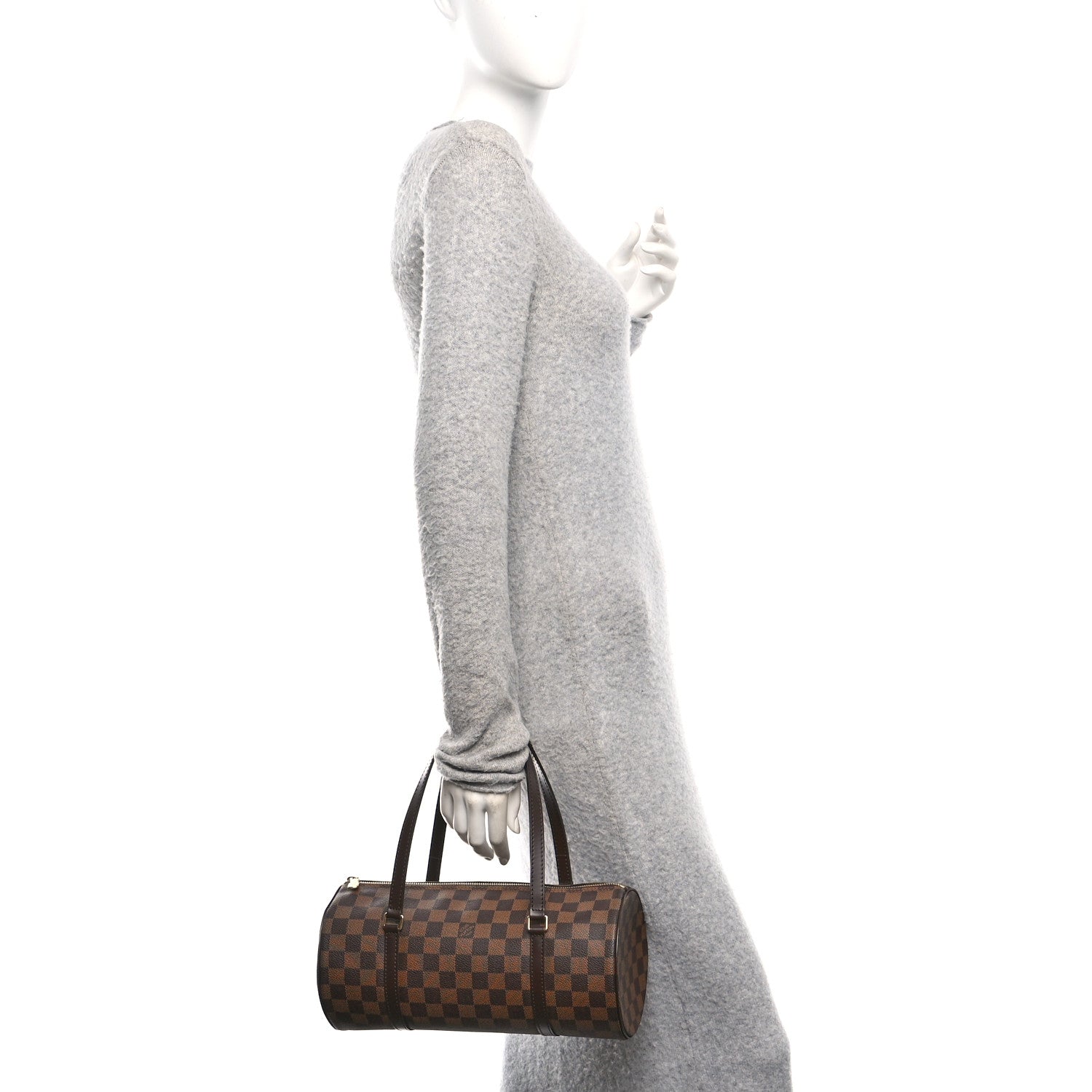 Damier Ebene Papillon 30 With Companion