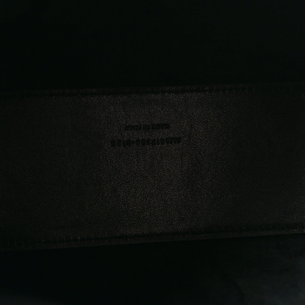 Calfskin Small Bucket Bag Black