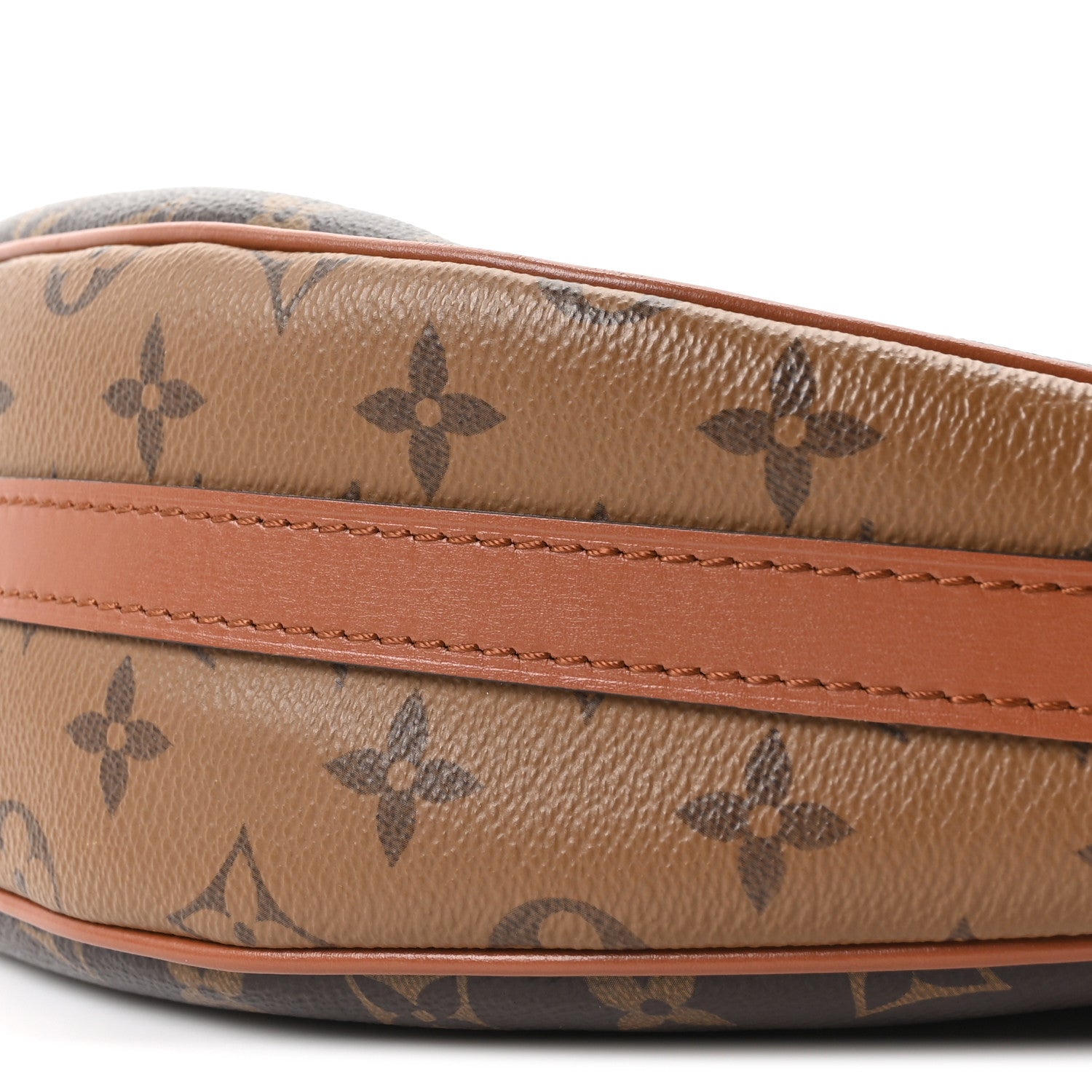 Reverse Monogram Loop Hobo