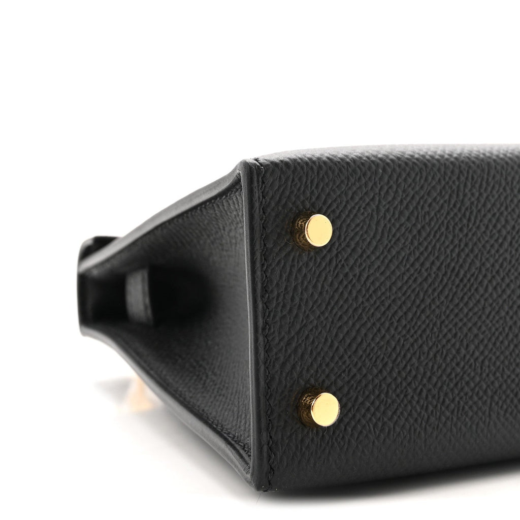 Epsom Mini Kelly Sellier 20 Black