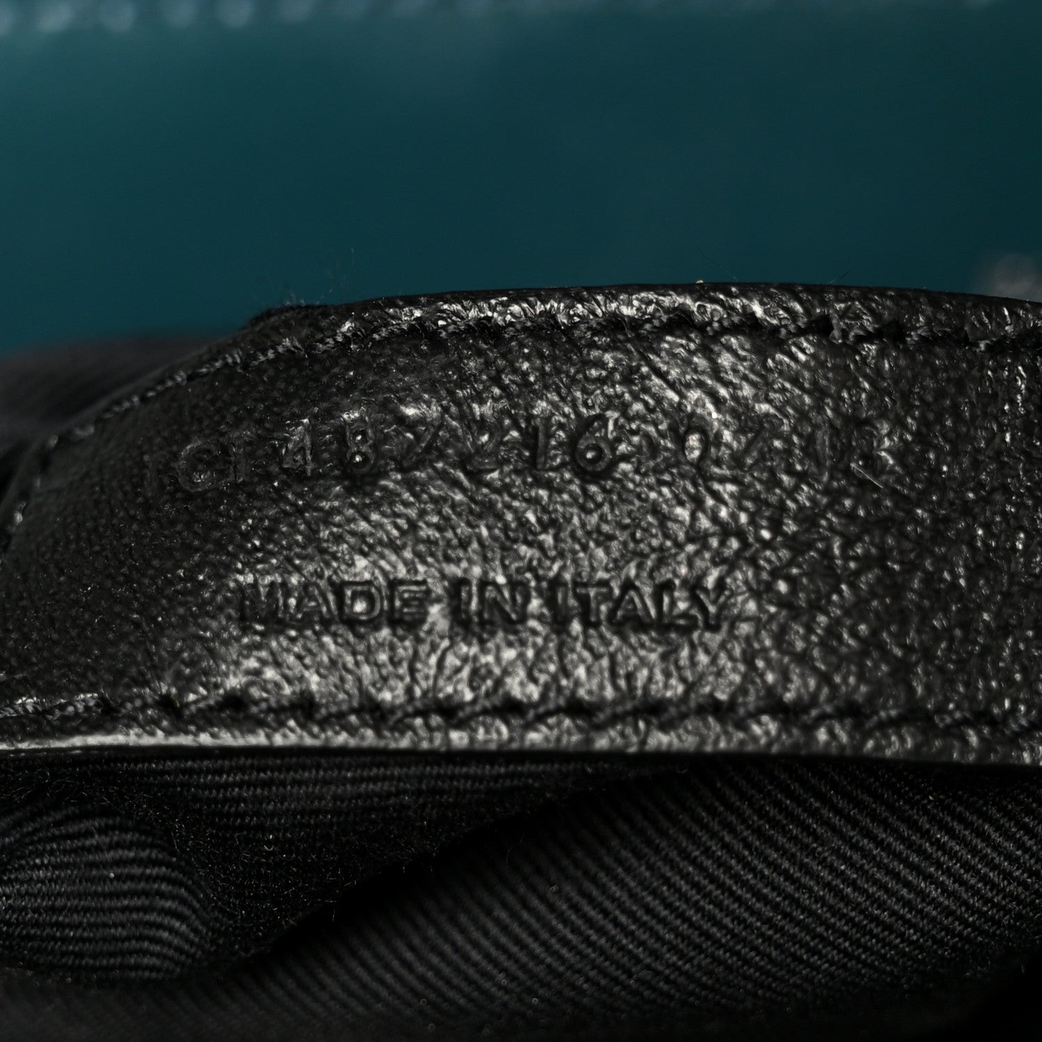 Calfskin Y Quilted Monogram Medium Loulou Chain Satchel Dark Turquoise