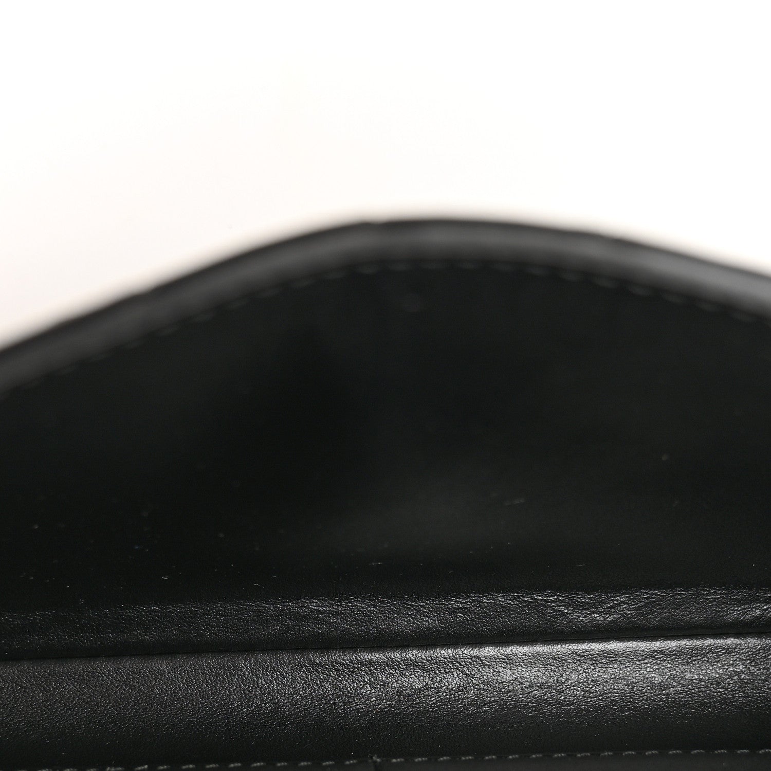 Nappa Intrecciato Long Andiamo Top Handle Clutch Black