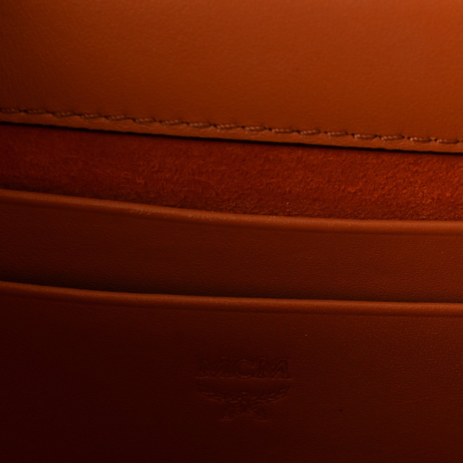 Visetos Small Patricia Saddle Bag Cognac
