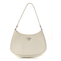 Spazzolato Cleo Shoulder Bag White