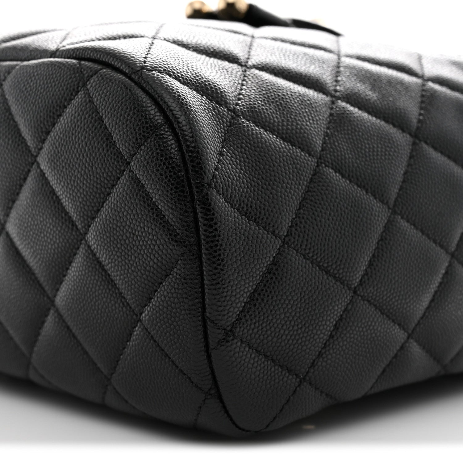 Caviar Quilted Urban Spirit Backpack Black