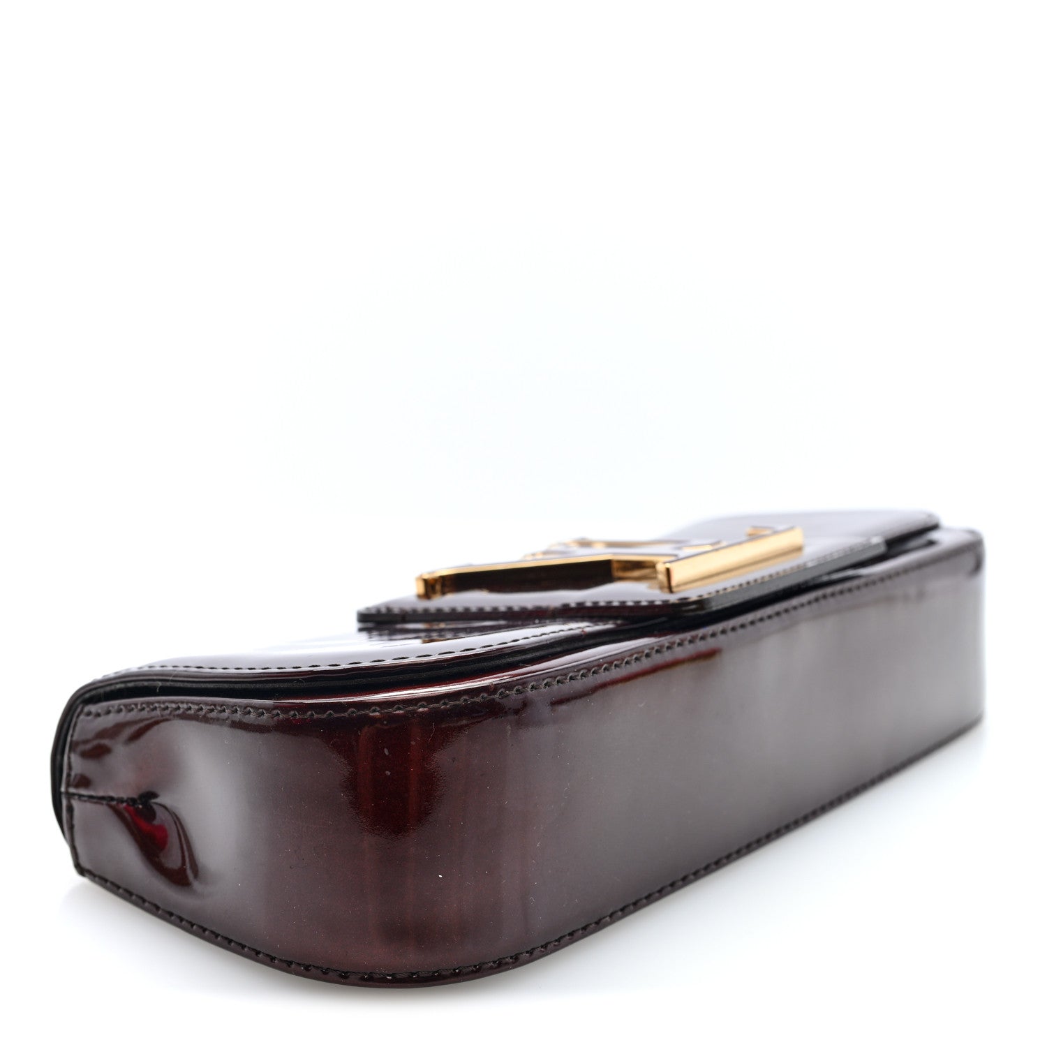Patent Sobe Clutch Rouge Fauviste