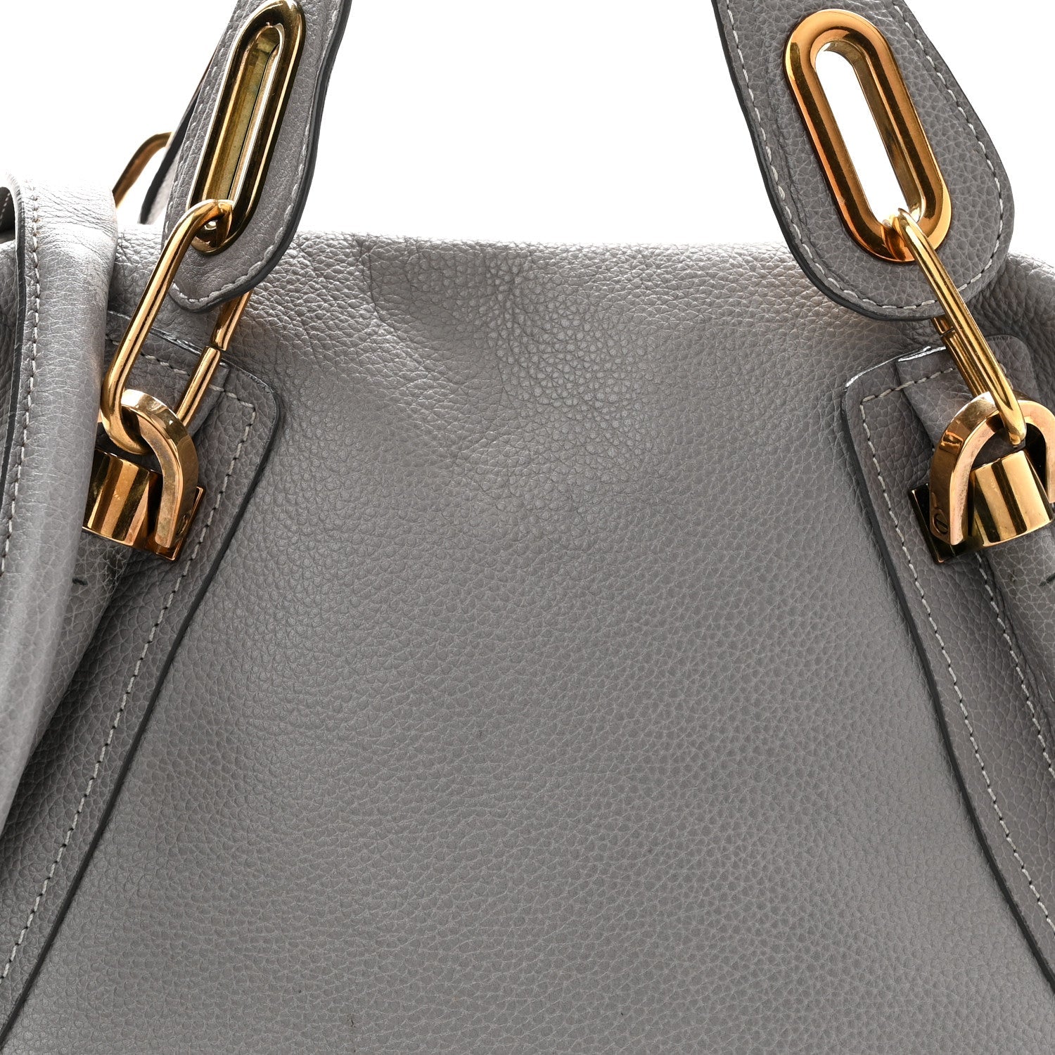 Calfskin Medium Paraty Cashmere Grey