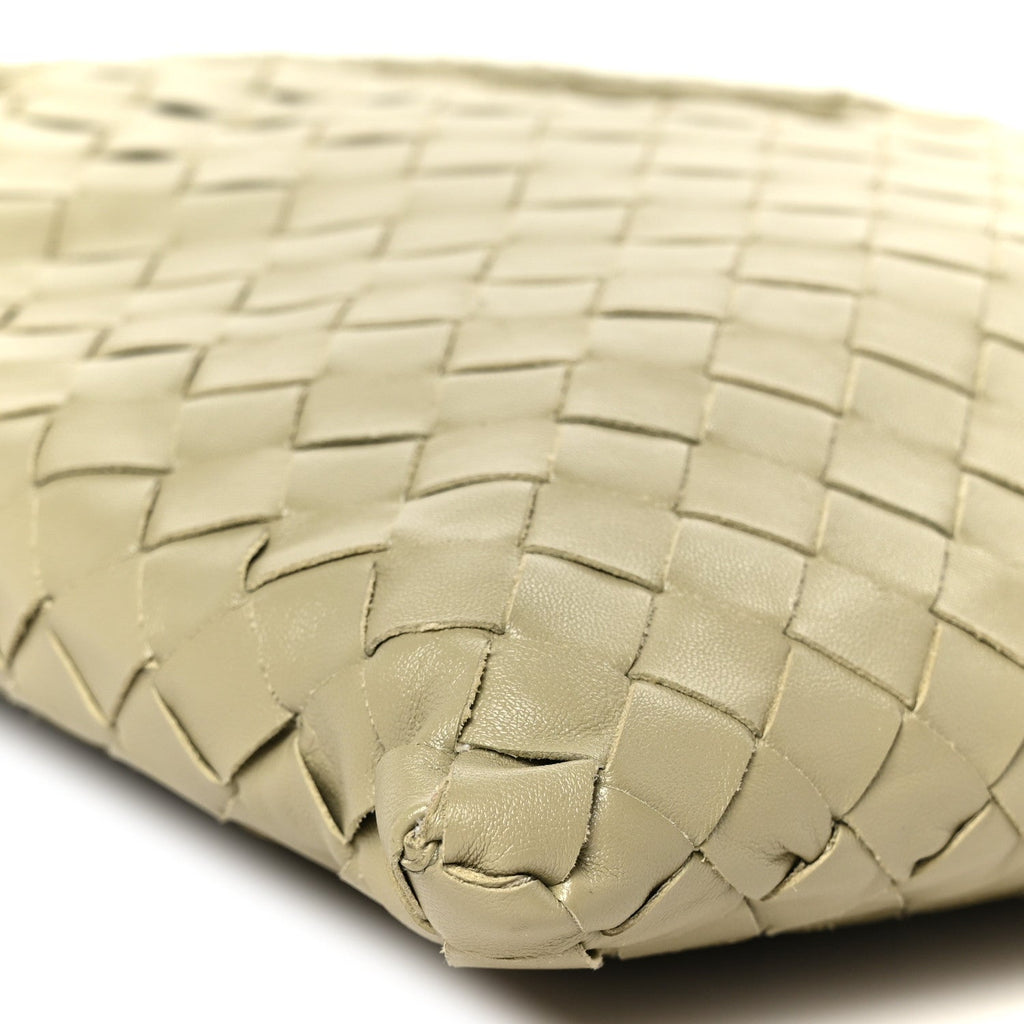 Calfskin Intrecciato Small Hop Travertine