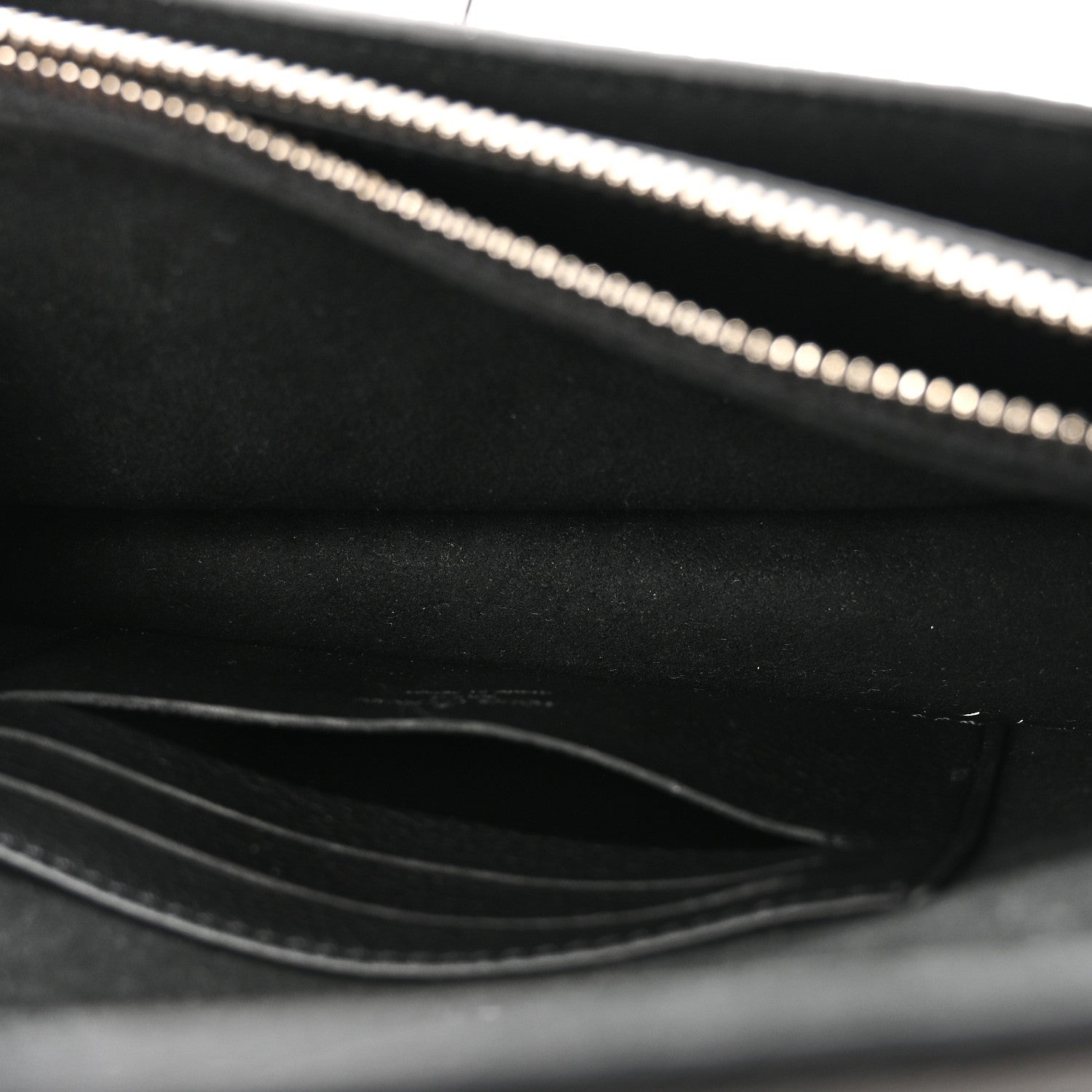 Soft Calfskin My Lockme Chain Pochette Black