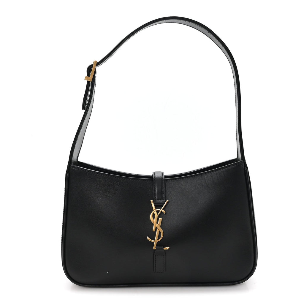 Smooth Calfskin Le 5 A 7 Hobo Black