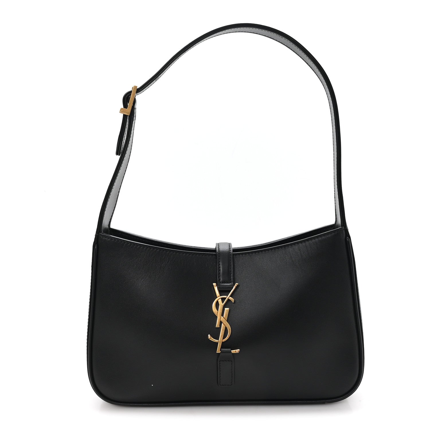 Smooth Calfskin Le 5 A 7 Hobo Black