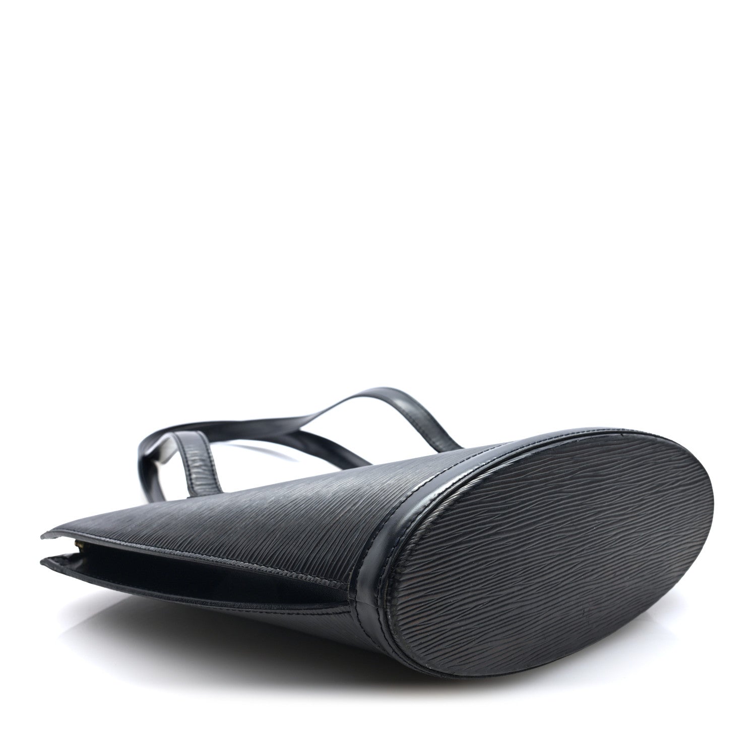 Epi Saint Jacques PM Long Straps Black