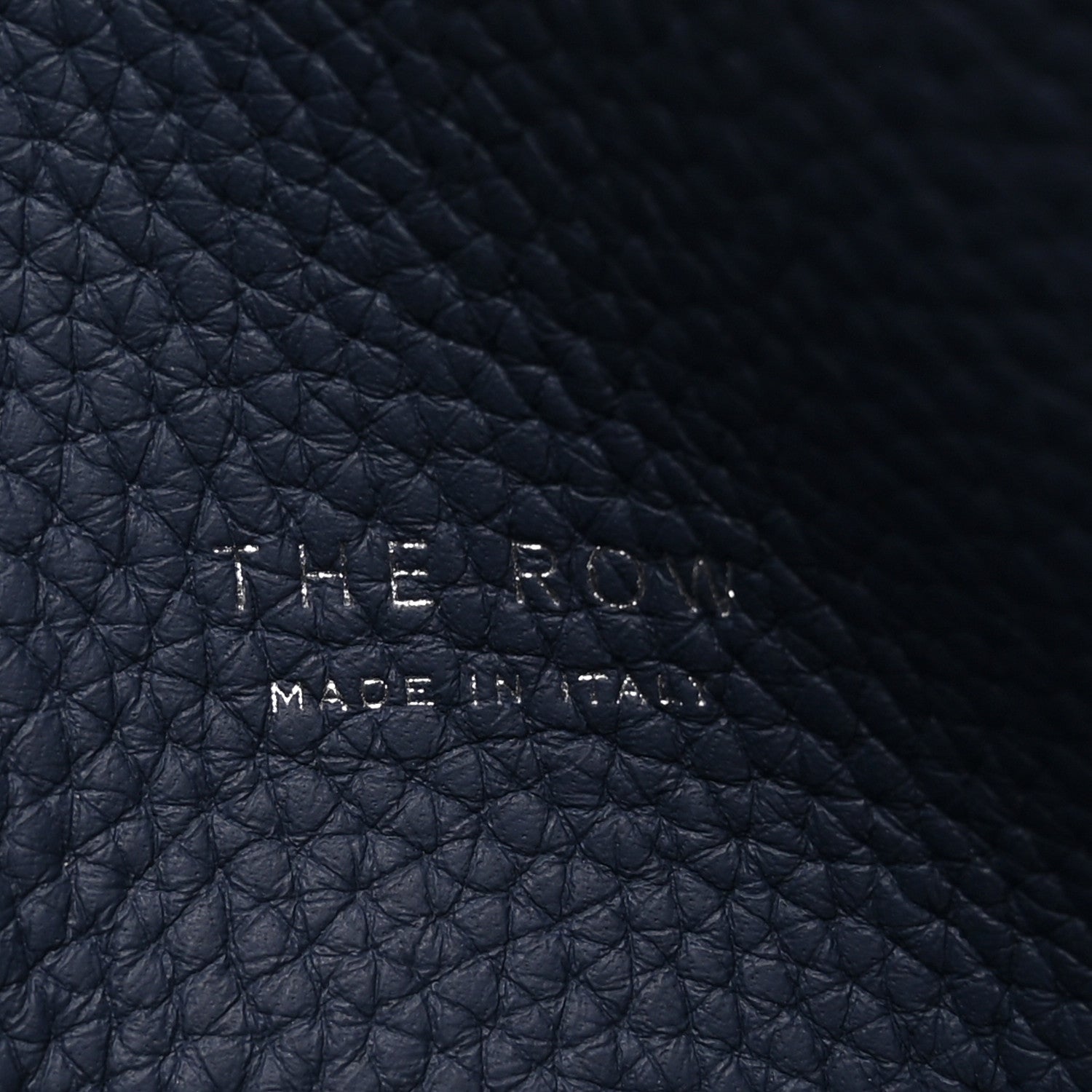Matte Grained Calfskin Soft Margaux 15 Indigo