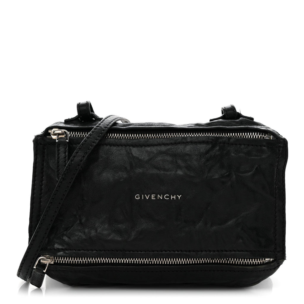 Tumbled Sheepskin Mini Pandora Black
