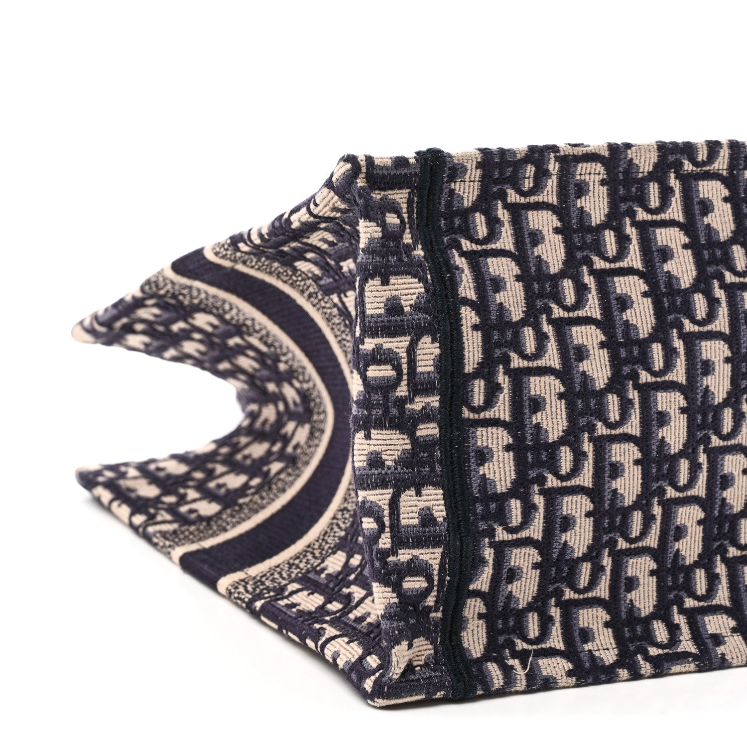Oblique Medium Book Tote Blue Multicolor