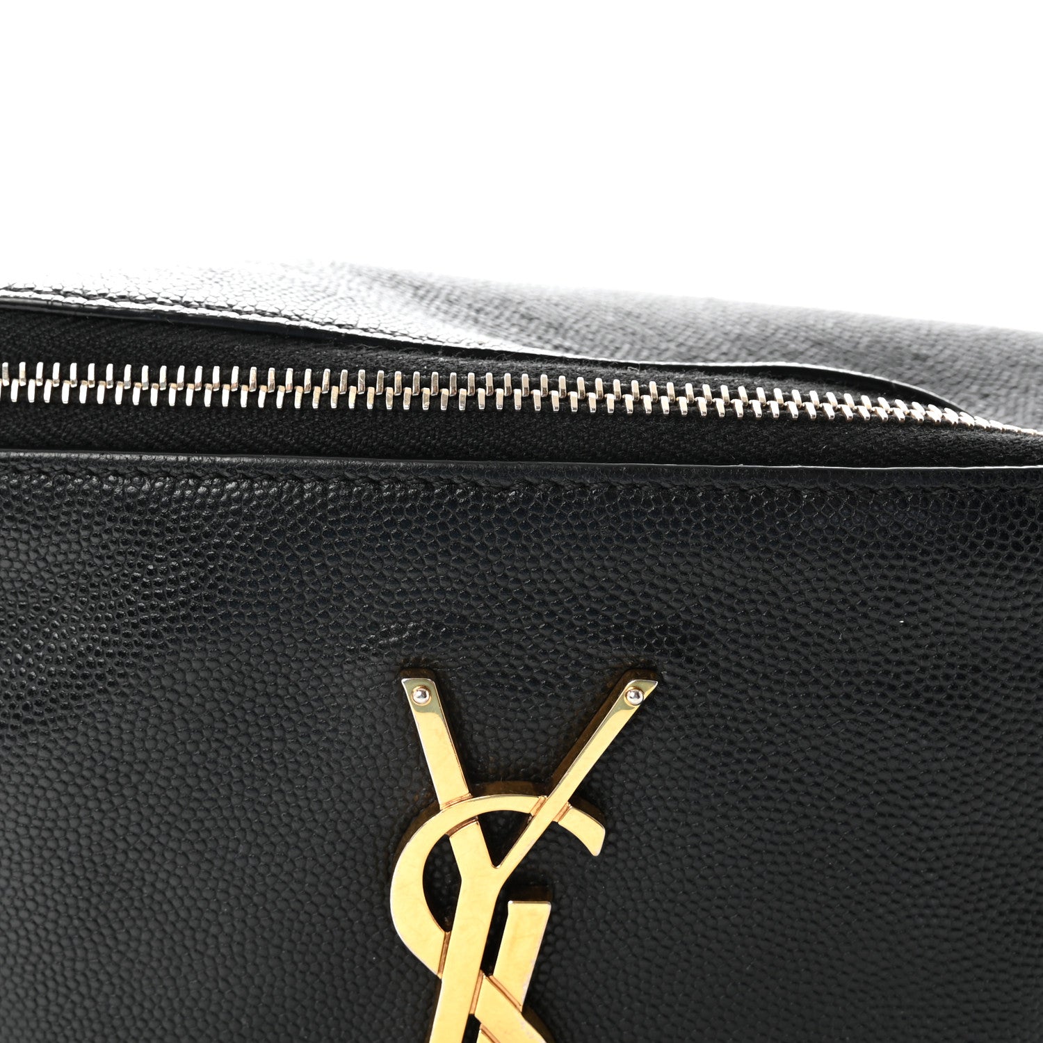 Grain De Poudre Monogram Belt Bag Black
