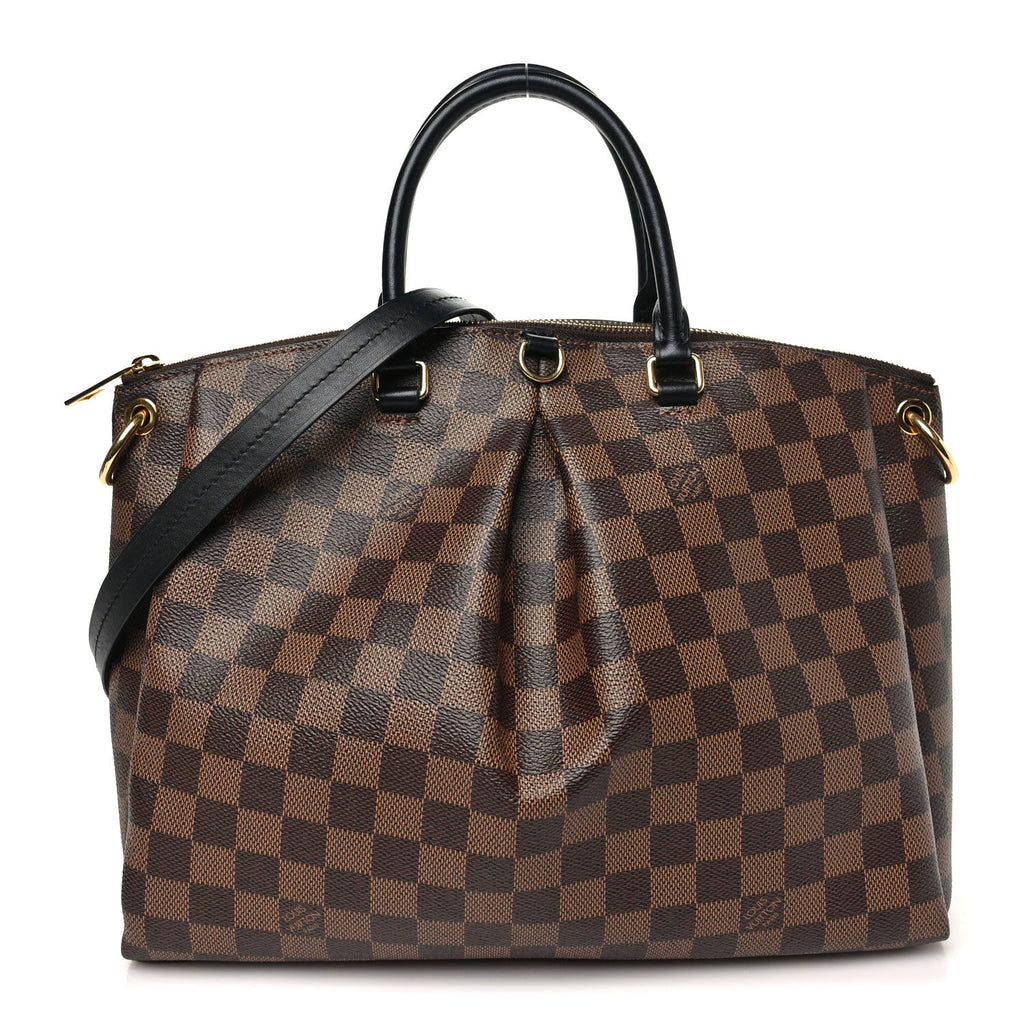 Damier Ebene Odeon Tote MM Black