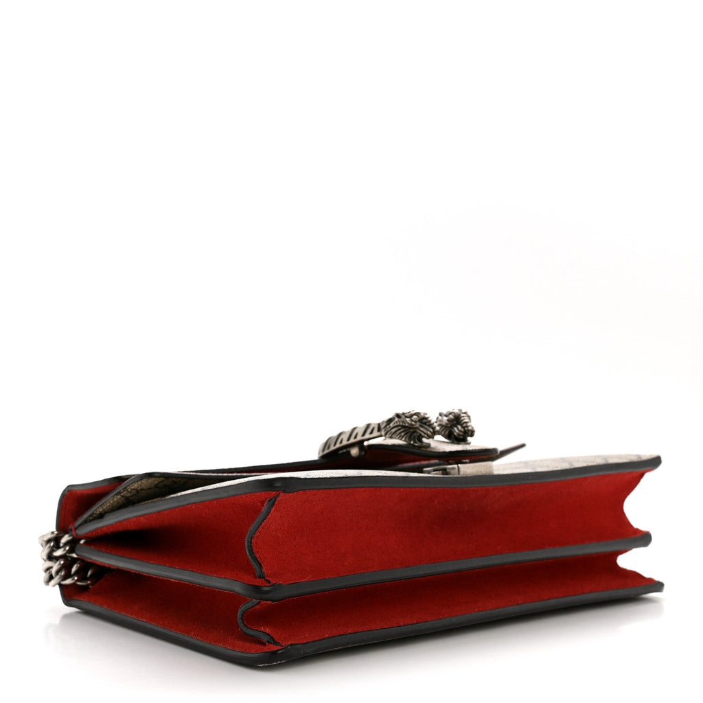 GG Supreme Monogram Small Dionysus Shoulder Bag Red