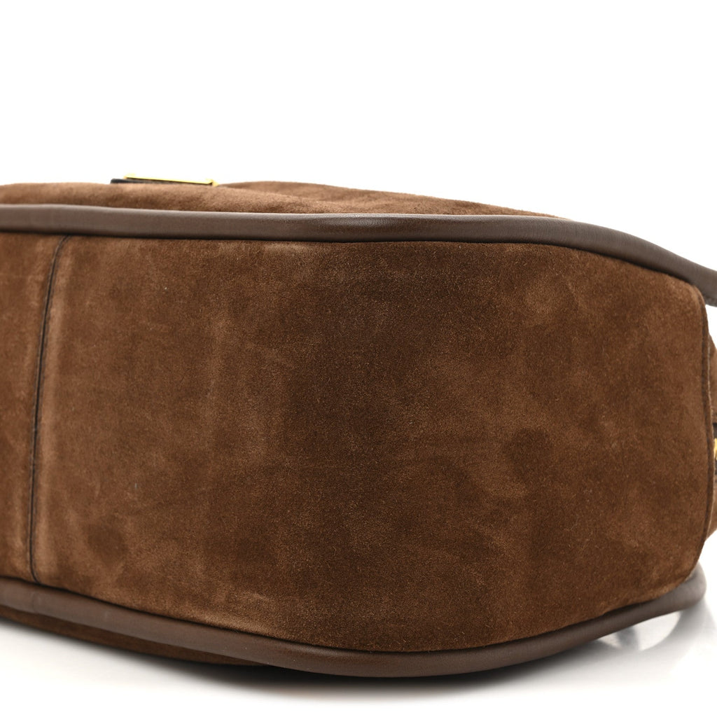 Camoscio Darling Shoulder Bag Cocoa Brown