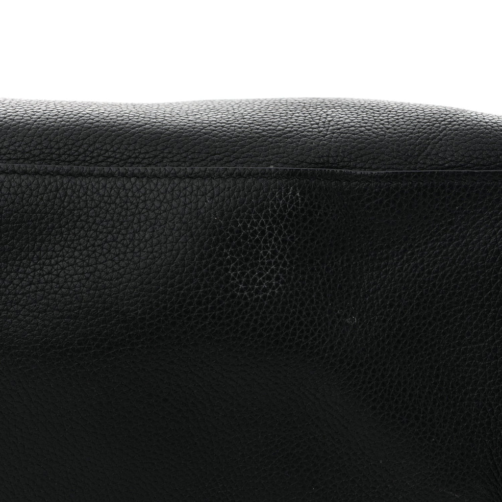 Grained Calfskin Sac De Jour Souple North South Tote Black