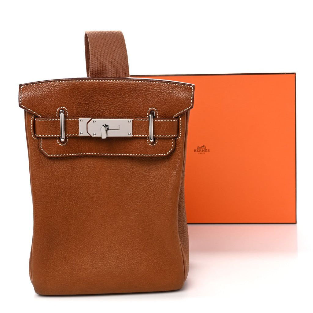 Natural Barenia Faubourg Hac A Dos PM Backpack Fauve