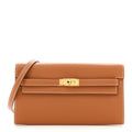 Epsom Kelly Wallet To Go Gold