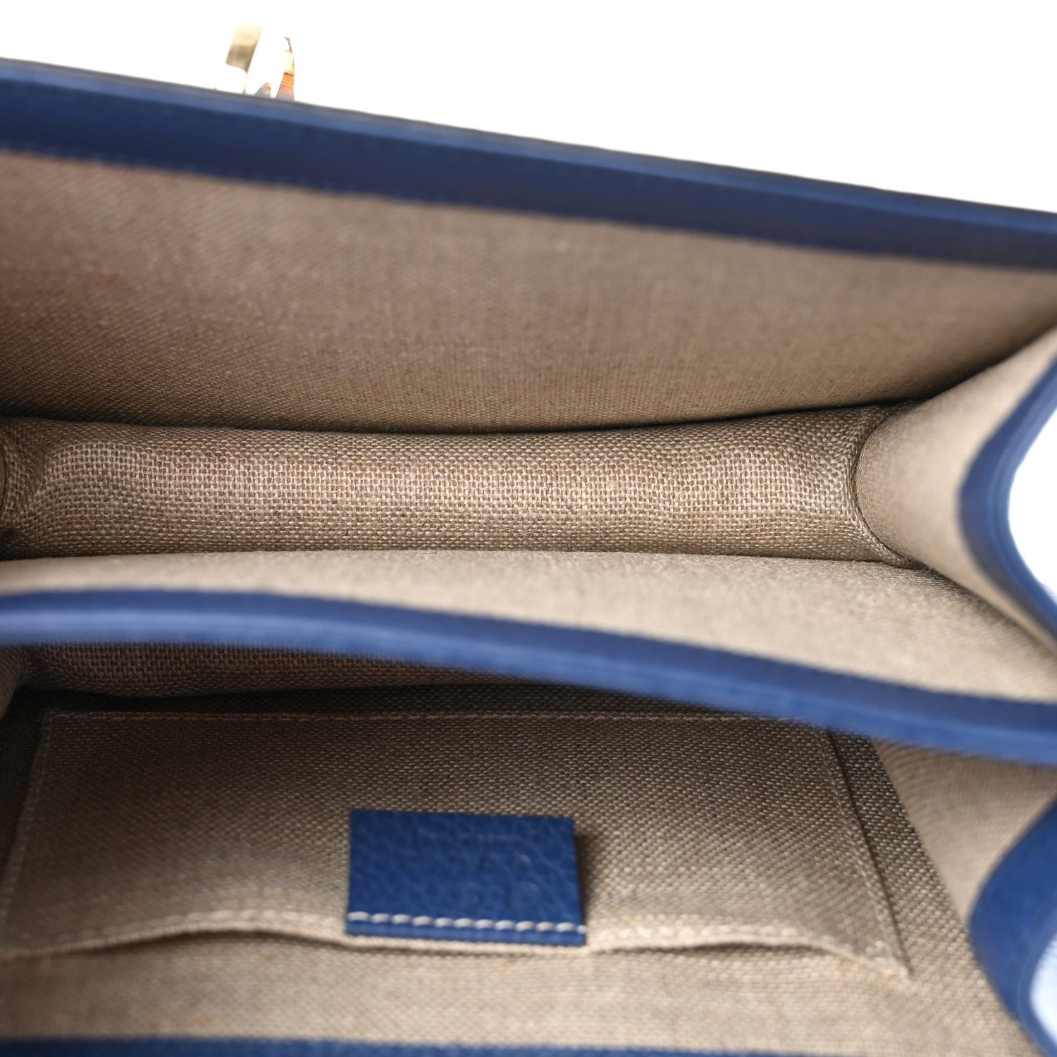 Dollar Calfskin Small Interlocking G Shoulder Bag Caspian