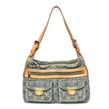 Monogram Denim Baggy PM Blue