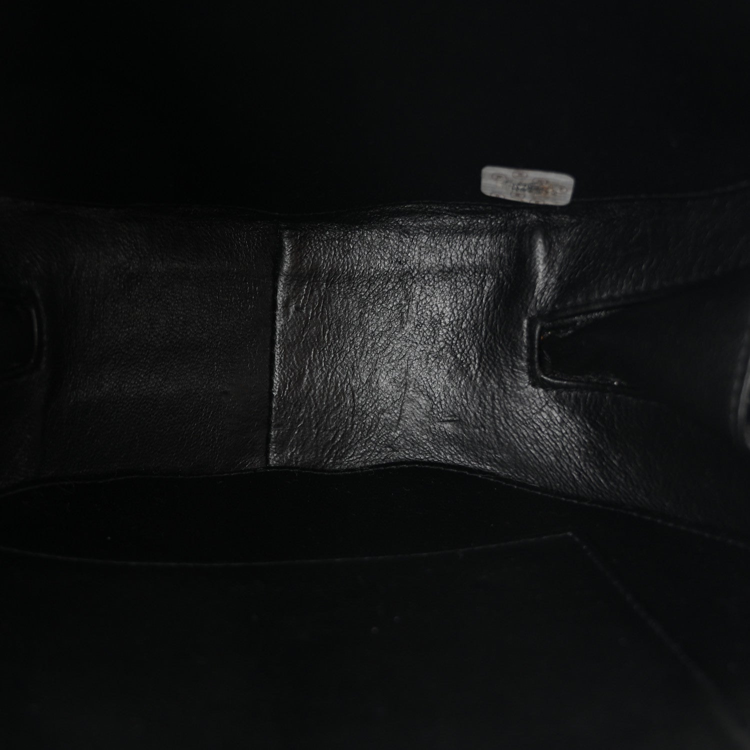 Patent CC Round Vanity Case Black