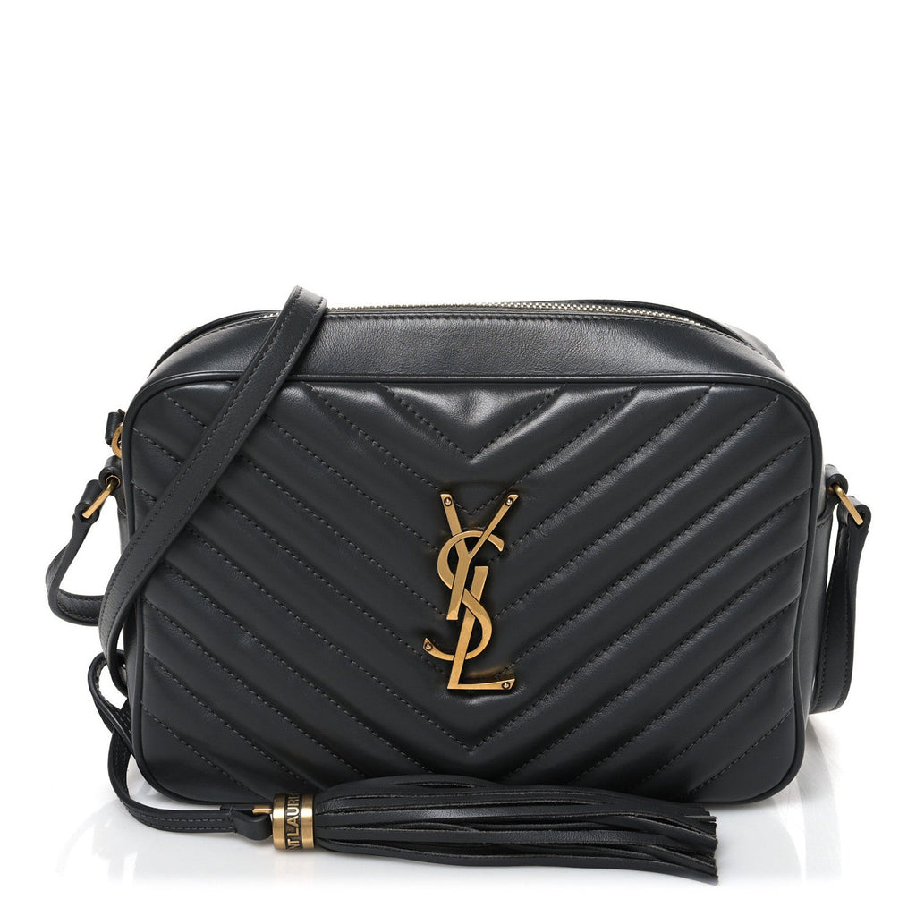 Calfskin Matelasse Monogram Lou Camera Bag Storm Storm