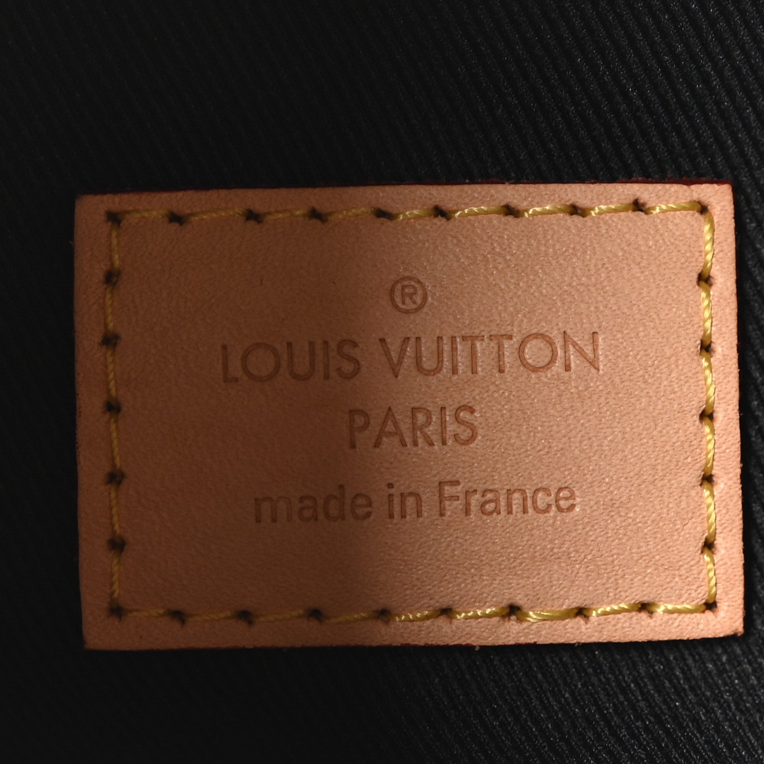 Monogram Paris A Velo Bumbag Yellow