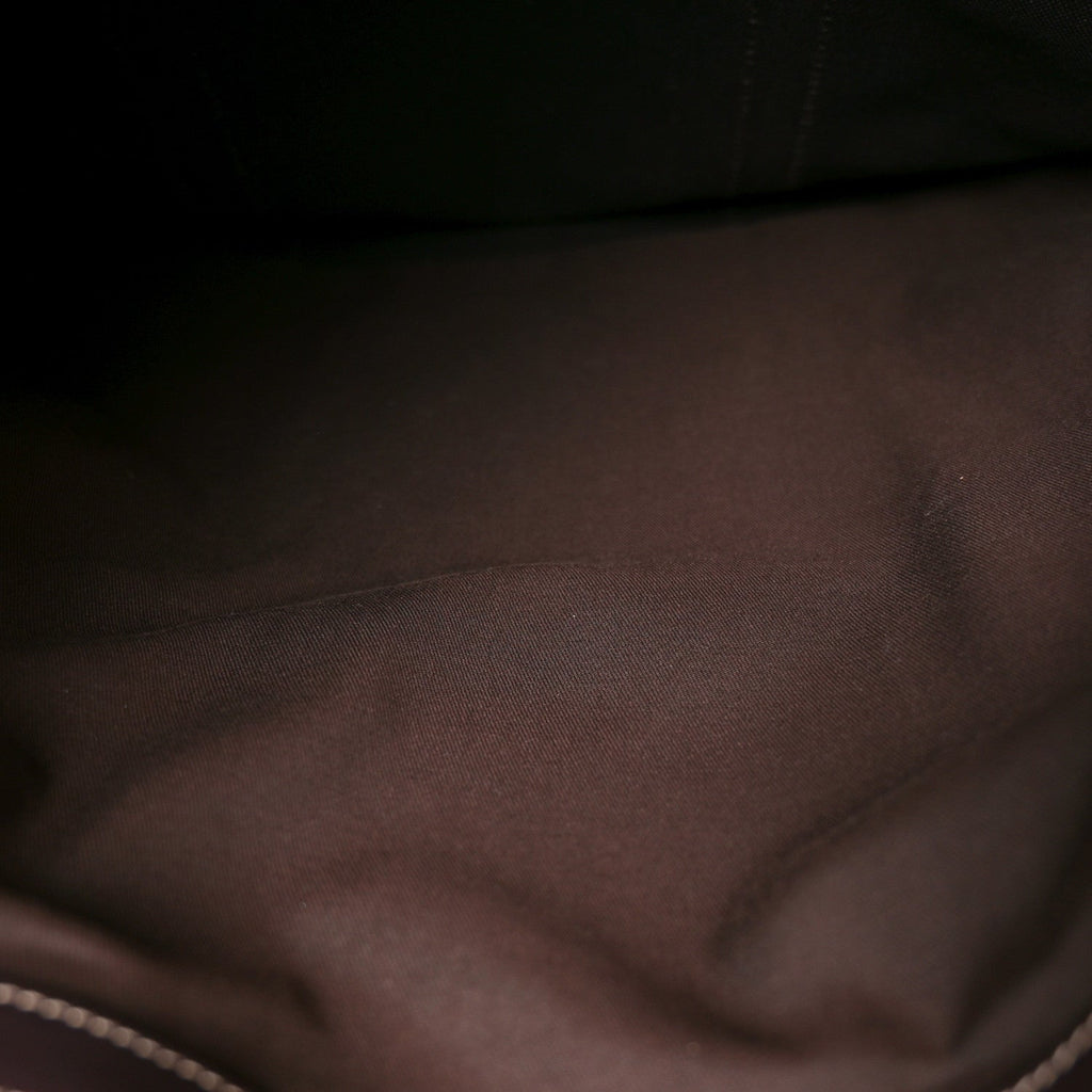 GG Plus Monogram Joy Vertical Tote Dark Brown