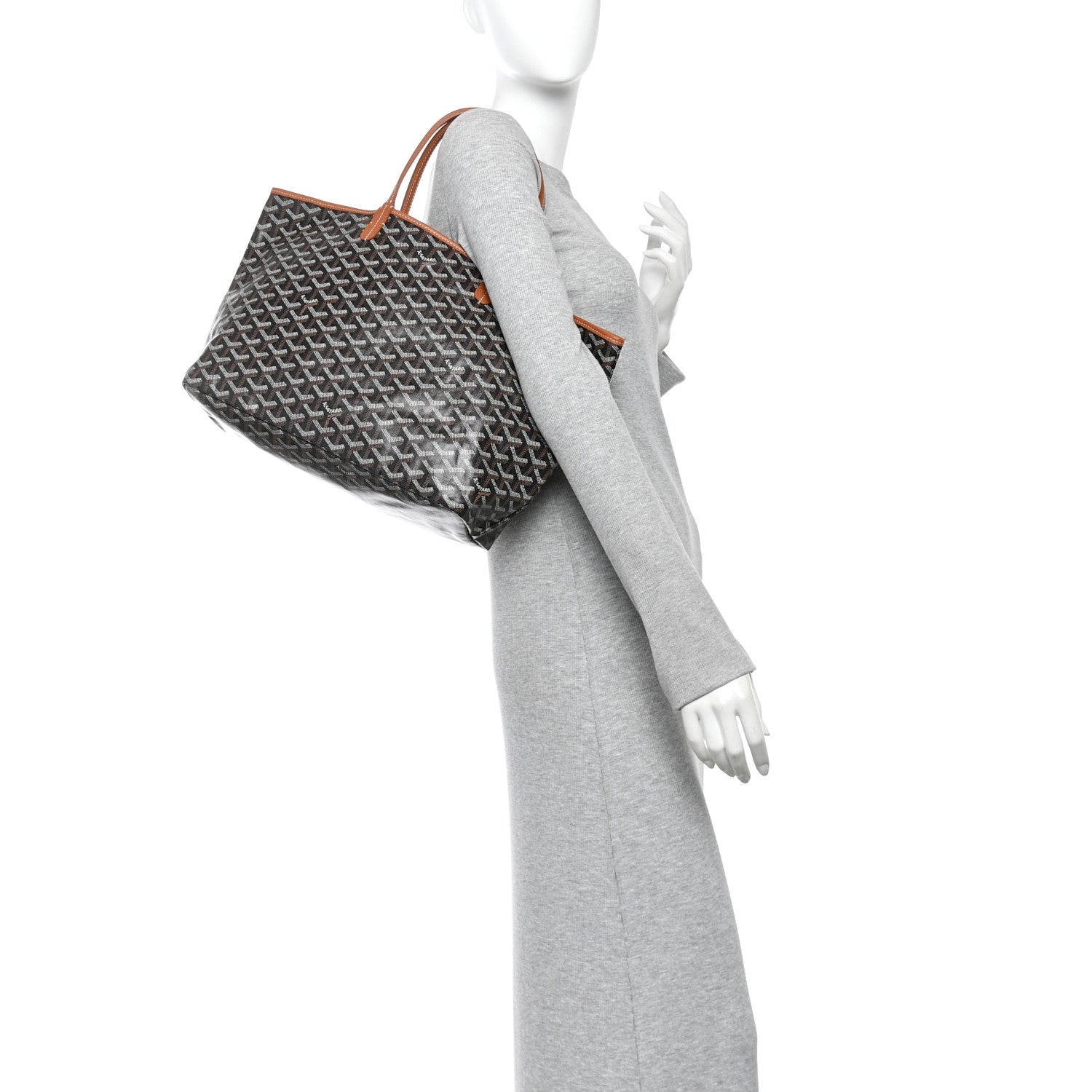 Goyardine Saint Louis PM Black Gold
