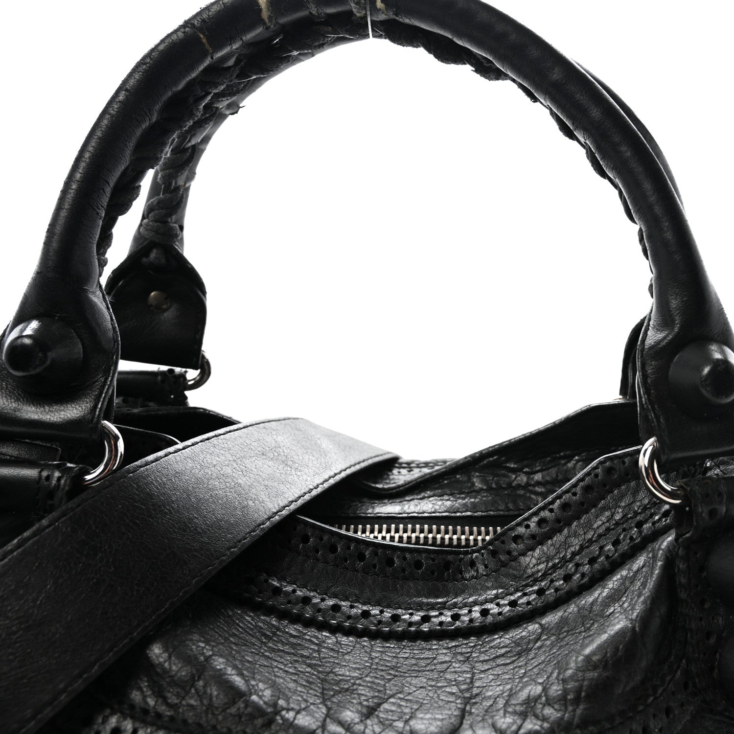 Agneau Giant Brogues Hardware City Black