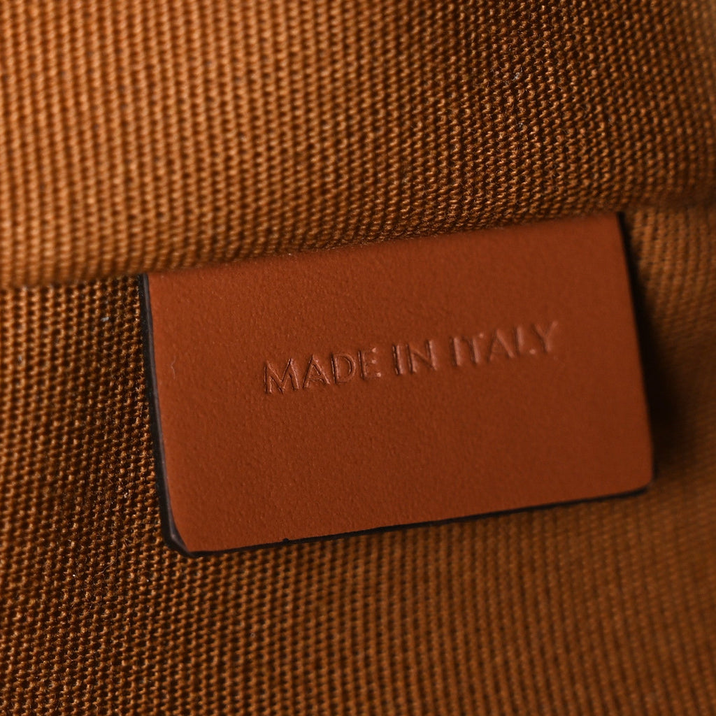 Triomphe Canvas Calfskin Ava Shoulder Bag Tan
