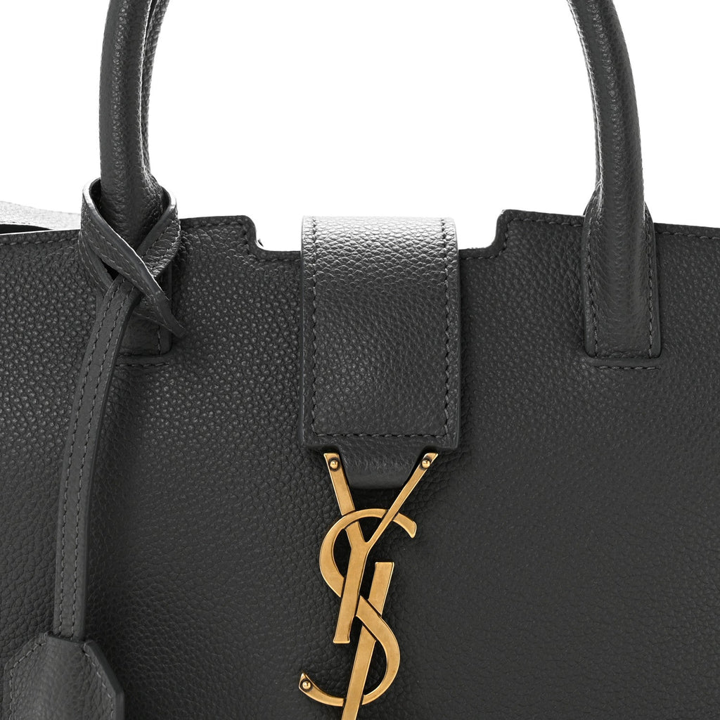 Calfskin Baby Monogram Downtown Cabas Pebble
