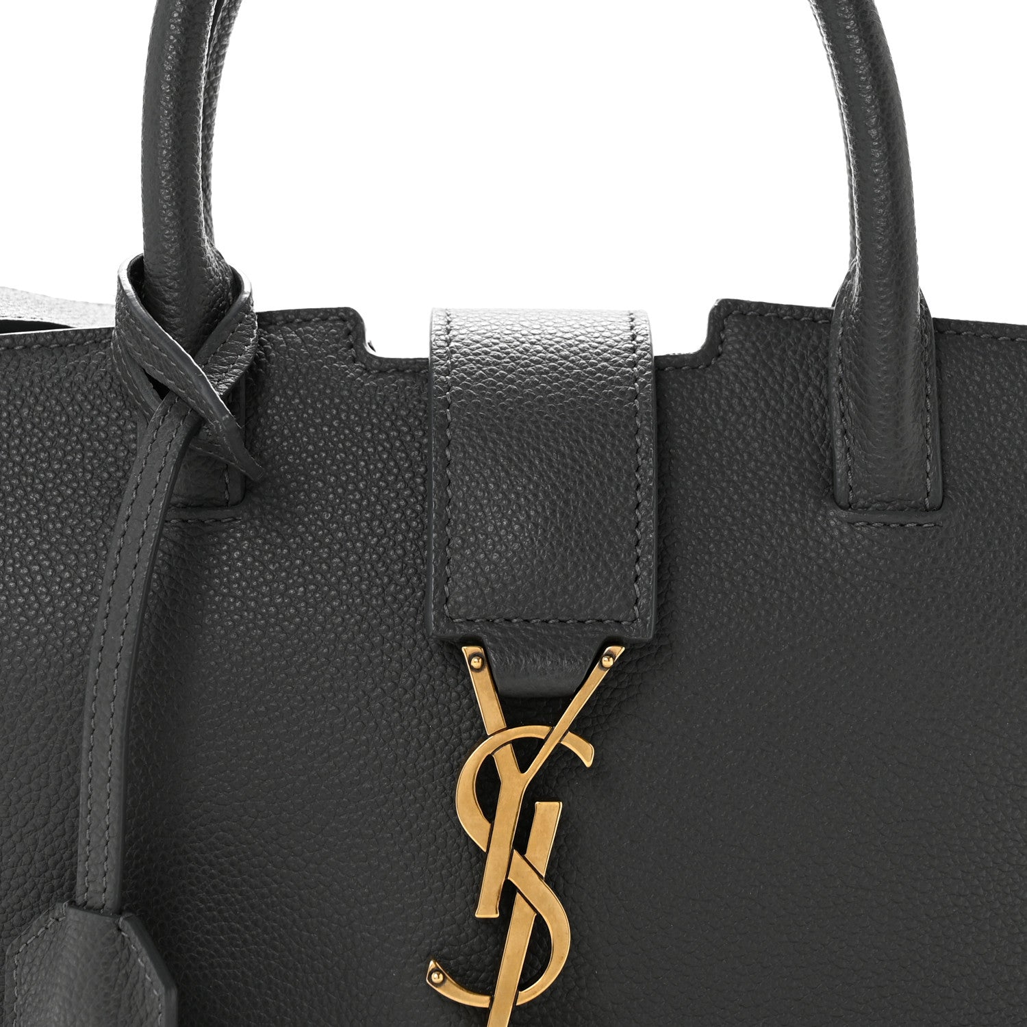 Calfskin Baby Monogram Downtown Cabas Pebble