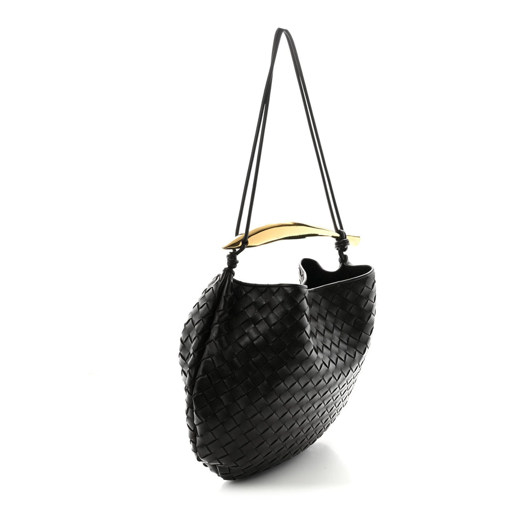 Nappa Intrecciato Medium Sardine Bag Fondant